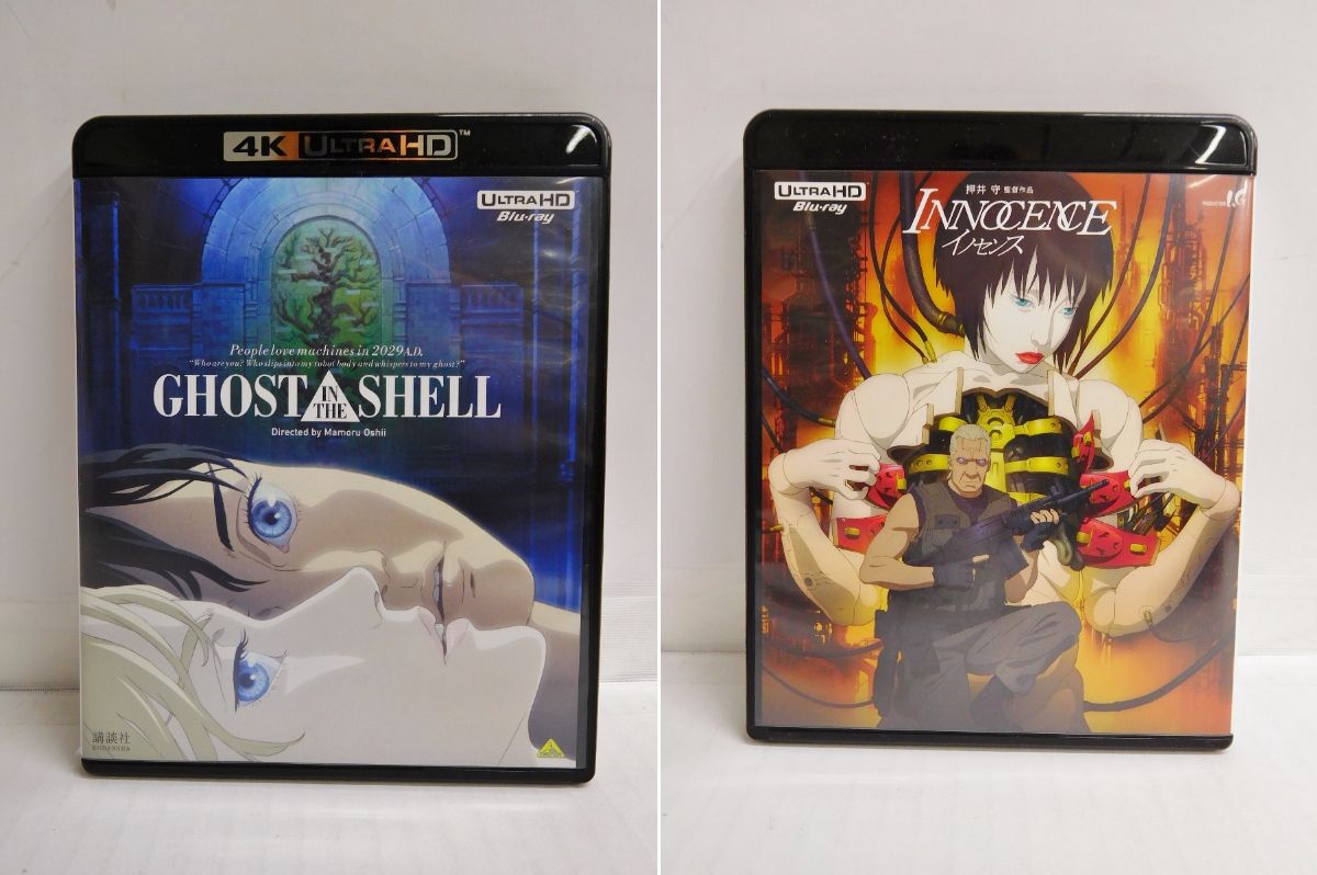 Ghost In The Shell 攻殻機動隊 イノセンス 4k Ultra Hd Blu Ray Disc 2枚組 中古 011 アニメdvd 四日市 併売品 011 01zh Mozago Com