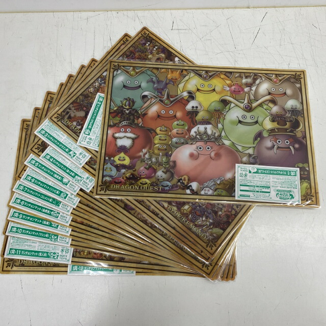 Squareenix スクエアエニックス ドラクエ ドラゴンクエスト ふくびき所スペシャル まもののむれが あらわれた 編 Pp製ランチョンマット I賞 全12種セット 中古 フィギュア ブリスター 四日市 併売品 065 01hh Andapt Com