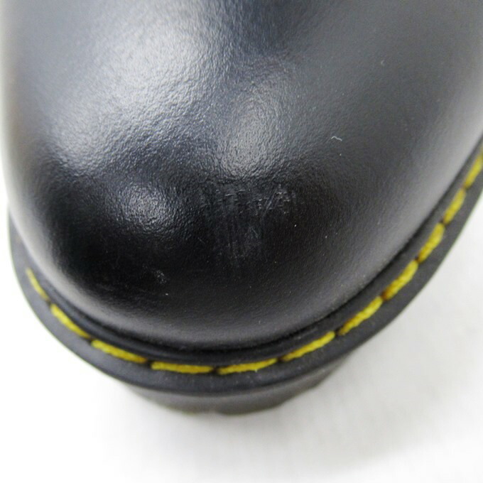 Dr.MARTENSKARMILLAドクターマーチンカルミラ/フロントジップ/9ホール/6cmヒールUK6(25cm)ブラック【中古】【140その他靴】【四日市併売品】【140-220613-06USH】