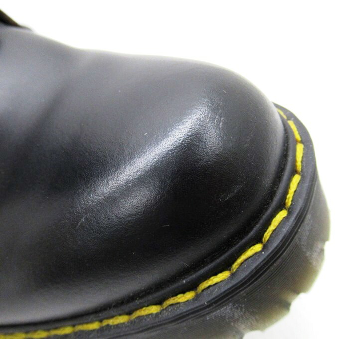 Dr.MARTENSKARMILLAドクターマーチンカルミラ/フロントジップ/9ホール/6cmヒールUK6(25cm)ブラック【中古】【140その他靴】【四日市併売品】【140-220613-06USH】