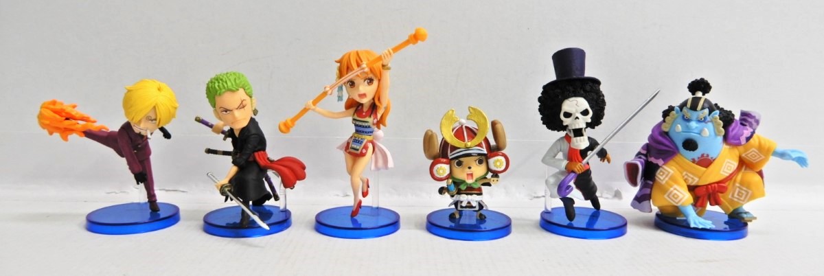 BANPRESTO/バンプレストワーコレWCFワンピースワールドコレクタブルフィギュア-WT100記念尾田栄一郎描き下ろし大海賊百景1-全6種セット【中古】【ワンピースフィギュア】【四日市併売品】【063-221119-02ZH】
