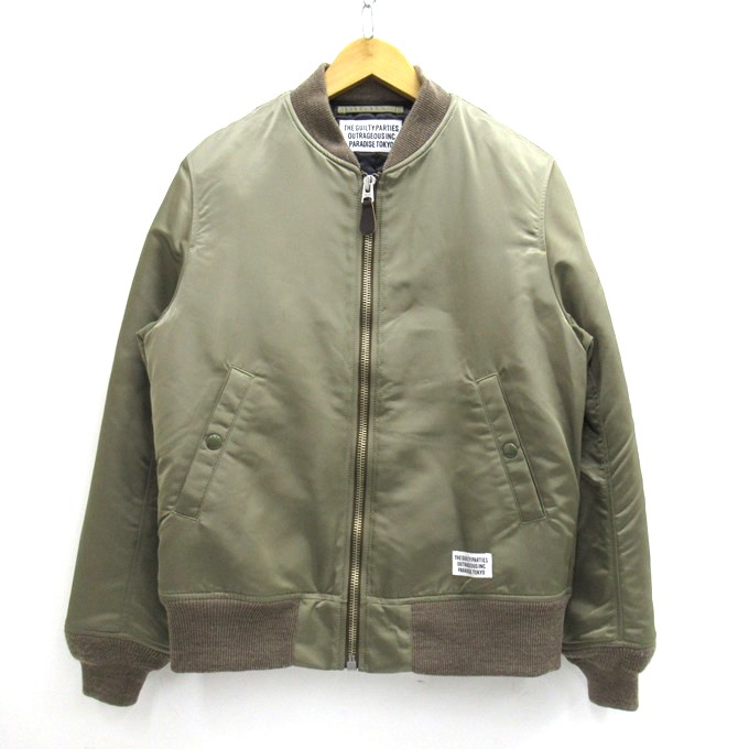 お買い得！】 WACKO MARIA MA-1 FLIGHT JACKET TYPE-4 ワコマリア