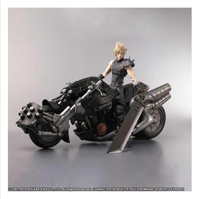 SQUARE ENIX/スクエアエニックス PLAY ARTS 改/プレイアーツ改FINAL FANTASY VII REMAKE クラウド・ストライフ&ハーディ＝デイトナ※PS4ソフト欠品※【中古】【フィギュア・ブリスター】【四日市 併売品】【065-231014-05ZH】画像