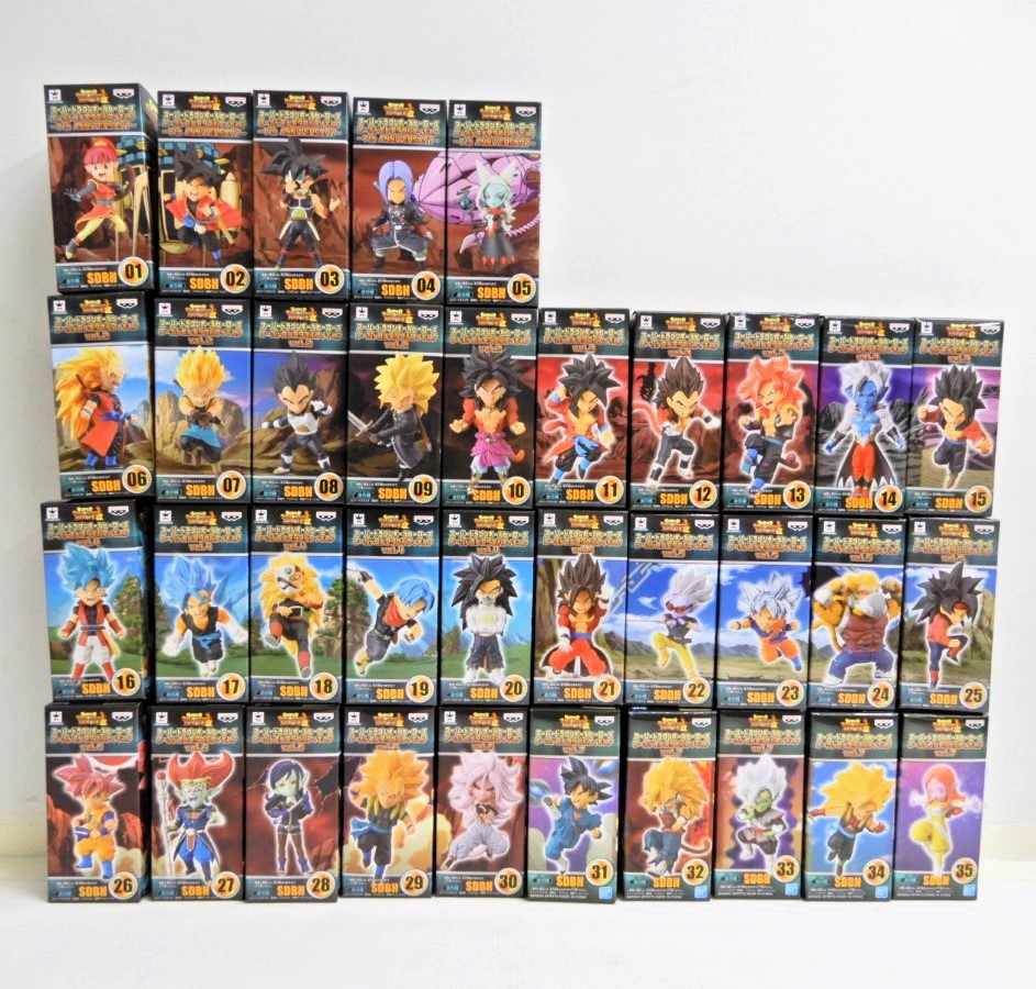 ドラゴンボールZ ワールドコレクタブルフィギュアWCF フィギュアセット 全6種 楽天市場】ドラゴンボール超 ワールドコレクタブルフィギュア