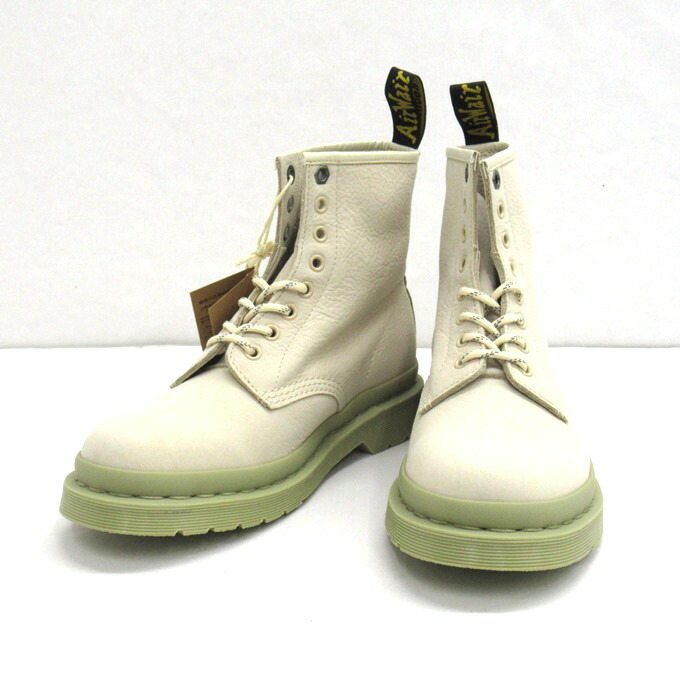 Dr.Martens (ドクターマーチン) 8ホール ヌバックレザー ブーツ 30659292 1460 ベージュ系 サイズ:UK7(約26cm) 【中古】【140 その他靴】 【四日市 併売品】【140-230928-04USH】