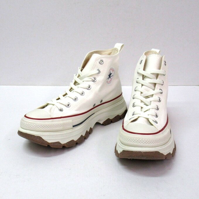 CONVERSE ALL STAR 100 TREKWAVE MN OX コンバース オールスター100 トレックウエーブ MN OX 31307571210 ホワイト サイズ：28cm【中古】【139 スニーカー】【四日市 併売品】【139-231227-07USH】