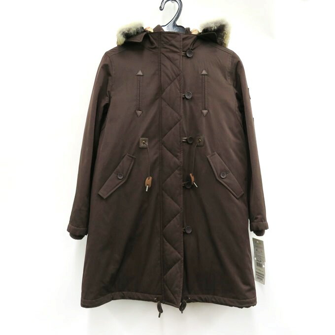 BURBERRY LONDON(バーバリーロンドン) インナ−付コート / ブルゾン BN455-538-50 ブラウン サイズ:130【中古】【132 レディーストップス】【四日市 併売品】【132-240105-07VH】|フーリエ 店
