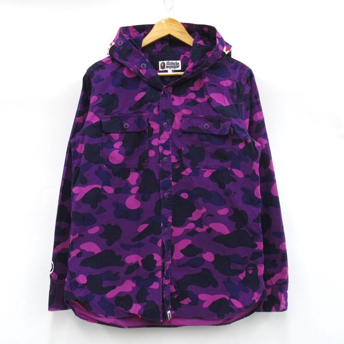 楽天市場】A BATHING APE ア ベイシング エイプ/APEラガーシャツ