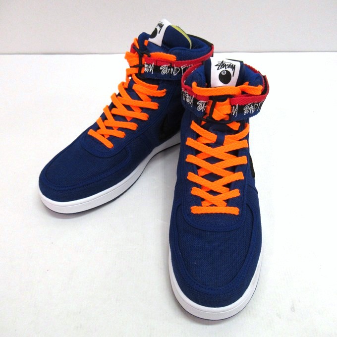 NIKE×STUSSY VANDAL SP ナイキ×ステューシー バンダル スペシャル DX5425-400 ディープ ロイヤル ブルー/ブラック-ホワイト サイズ:29cm【中古】【139 スニーカー】【四日市 併売品】【139-240925-04SH】|フーリエ 店