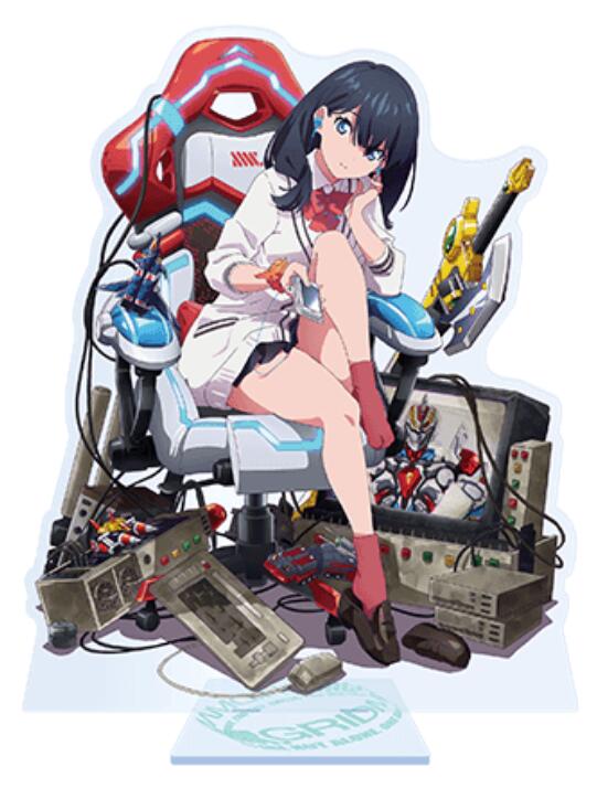 ヴィレッジヴァンガード×『SSSS.GRIDMAN』 宝多六花 ゲーミングチェアver. アクリルフィギュア 【中古】【美少女フィギュア】 【四日市 併売品】【064-241023-06ZH】