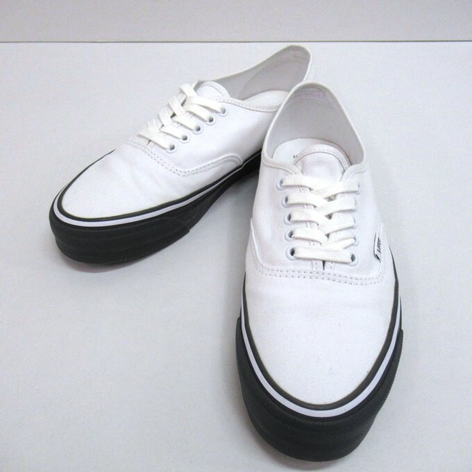 VANS×papergirl Authentic Reissue 44 バンズ×ペーパーガール　ヴァンズ　オーセンティック　スニーカー VN0007QZTWB　ホワイト　サイズ：28cm 【中古】【139 スニーカー】 【四日市 併売品】【139-250121-05SH】 12,096円