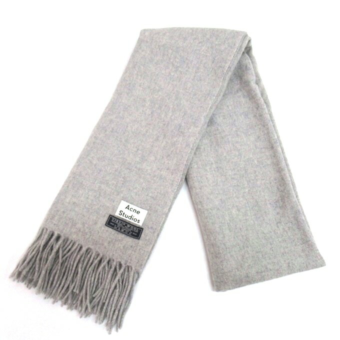 楽天市場】【中古】ACNE STUDIOS フリンジマフラー グレー