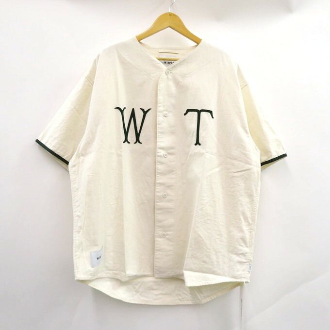 WTAPS リーグSS コットン.フランネル 221TQDT-SHM06 WTAPS ダブルタップス 22SS LEAGUE/SS/COTTON.FLANNEL 221TQDT