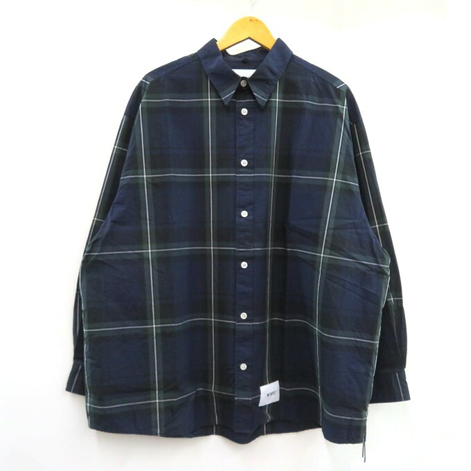 WTAPS 24SS ストライプシャツ　サイズ03 WTAPS 24SS ストライプシャツ サイズ03 WTAPS 24SS ストライプ