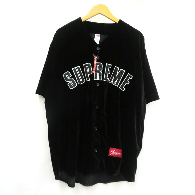 楽天市場】【Supreme Velvet Baseball Jersey Black 25SS シュプリーム