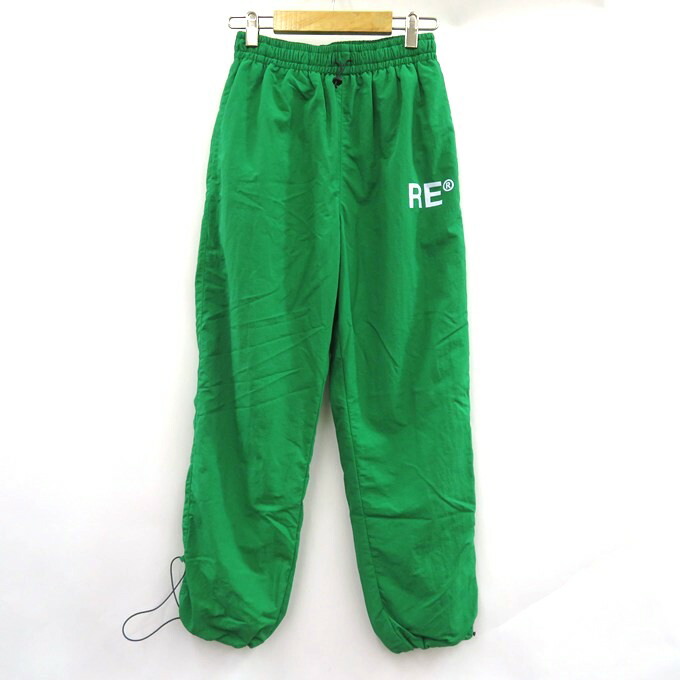 LIBERE　TRACK PANTS リベーレ　トラックパンツ グリーン　サイズ：S 【中古】【126 ストリート】 【四日市 併売品】【126-250627-03VH】