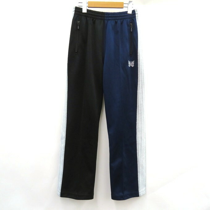 Needles トラックパンツ ライトブルー Needles - 22ss Needles トラックパンツ サックスブルー ナロー