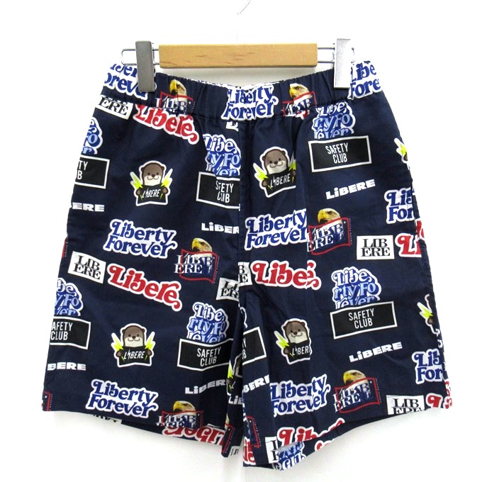LIBERE SP Cargo Short Pants リベーレ　カーゴショートパンツ ネイビー　サイズ：1（SMALL） 【中古】【126 ストリート】 【四日市 併売品】【126-250609-02SH】