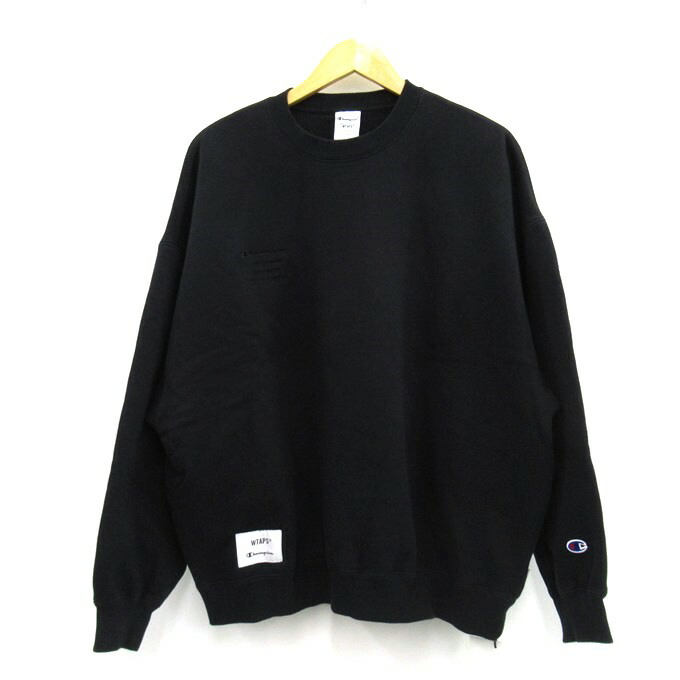 WTAPS ブラック クルーネック トレーナー サイズX 04 楽天市場】WTAPS ダブルタップス スウェット サイズ:L / 24AW