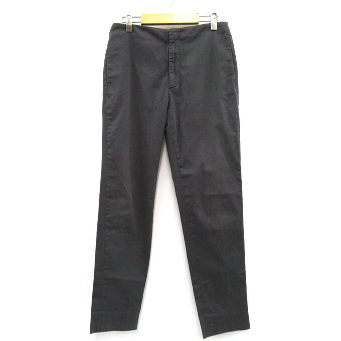 MARTIN MARGIELA ブラックコットンパンツ　サイズ50 イタリア製 MARTIN MARGIELA Maison Martin Margiela メゾン マルタン