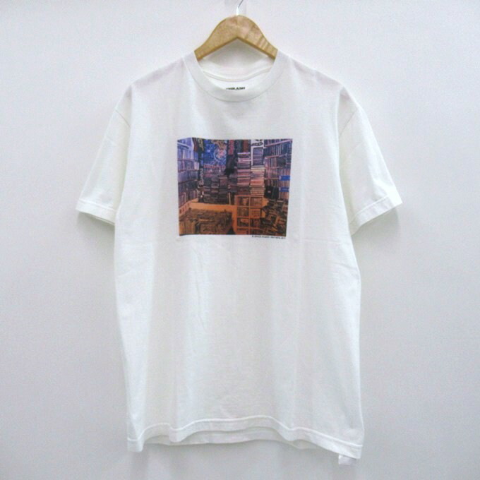 MINEDENIM Stie-lo×Grace Ahlbom Photo Tee HEAVY METAL マインデニム フォトプリント Tシャツ 21MND-STL003-00-L2　ホワイト　サイズ：L 【中古】【125 DM】 【四日市 併売品】【125-250730-08SH】