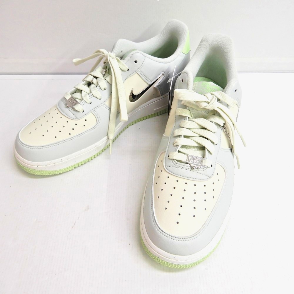 NIKE WMNS AIR FORCE 1 NEXT NATURE SE ナイキ ウィメンズ エアフォース1 ロー ネクストネイチャー SE FN8540-001 シーグラス/ライトシルバー/セイル/ヴェイパーグリーン サイズ：28.5cm 【中古】【139 スニーカー】 【四日市 併売品】【139-250705-03ZH】 11,692円