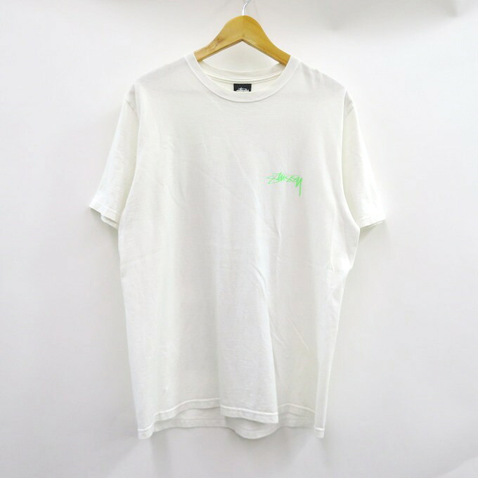 STUSSY Dennis Hopper Tee ステューシー デニスホッパー プリント 半袖 Tシャツ ホワイト サイズ:M【中古】【126 ストリート】【四日市 併売品】【126-250726-05VH】|フーリエ 店