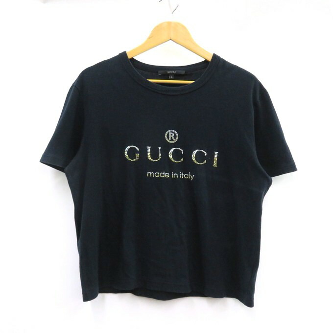 90s 00s オールドGUCCI グッチ Tシャツ GG柄 総柄 カットソー 012-202409280163_1.jpg