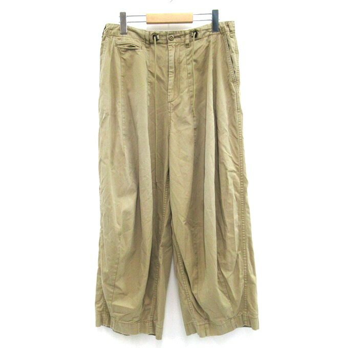 【値下げ】needles ファティーグパンツ　カーキ　xs 値下げ】needles ファティーグパンツ カーキ xs NEEDLES