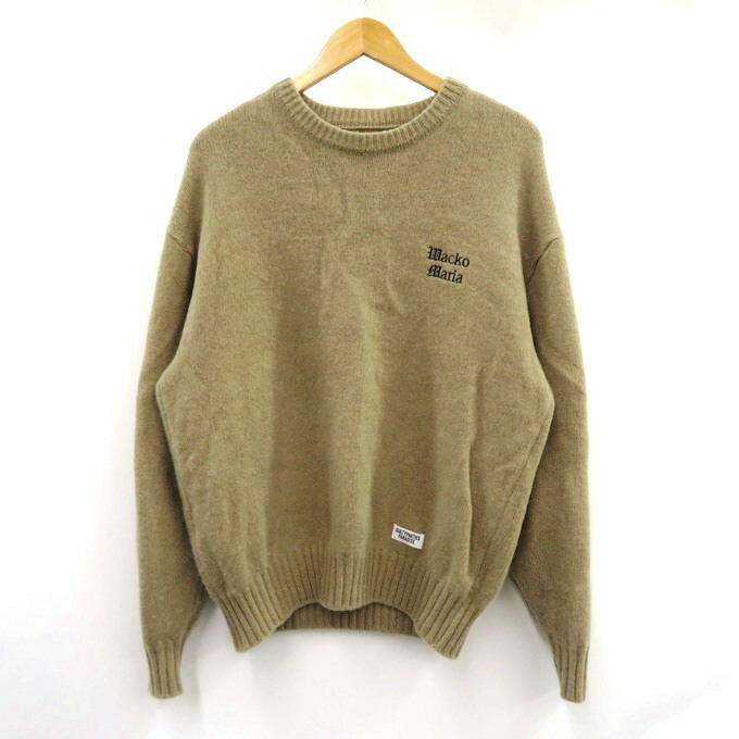 wackomariaニット⭐︎送料無料 楽天市場】WACKO MARIA ワコマリア ニット サイズ:M 23AW ロゴ