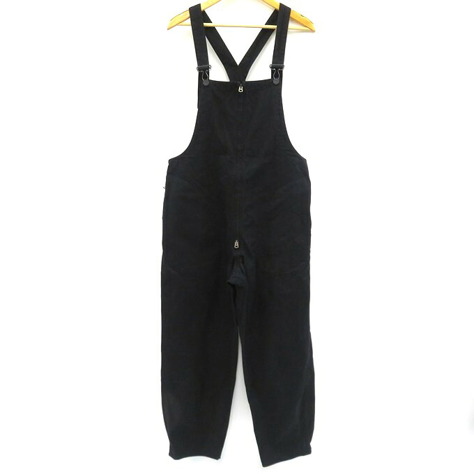 PHIGVEL MAKERS & Co. 　DECK OVERALL フィグベル　デッキ オーバーオール PMAE-PT04　ブラック　サイズ：1 【中古】【128 アメカジ】 【四日市 併売品】【128-251004-02VH】