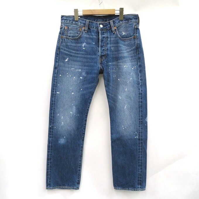 LEVI’S別注 501Selvedge Paint Splatters L28 LEVI'S(R)/リーバイス(R) 別注 501(R) Selvedge Paint Splatters L28