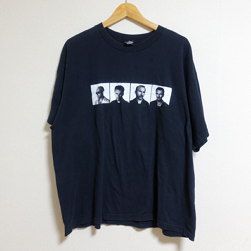 U2 1997s POP Mart S/S Tee ユーツー 1997年 ポップマート  刷り上げる 半袖Ｔシャツ / ダンス楽隊T  黒いこと 大きさ：XL【中古】【128 アメカジ】【四日市 併売品】【128-250926-01YH】