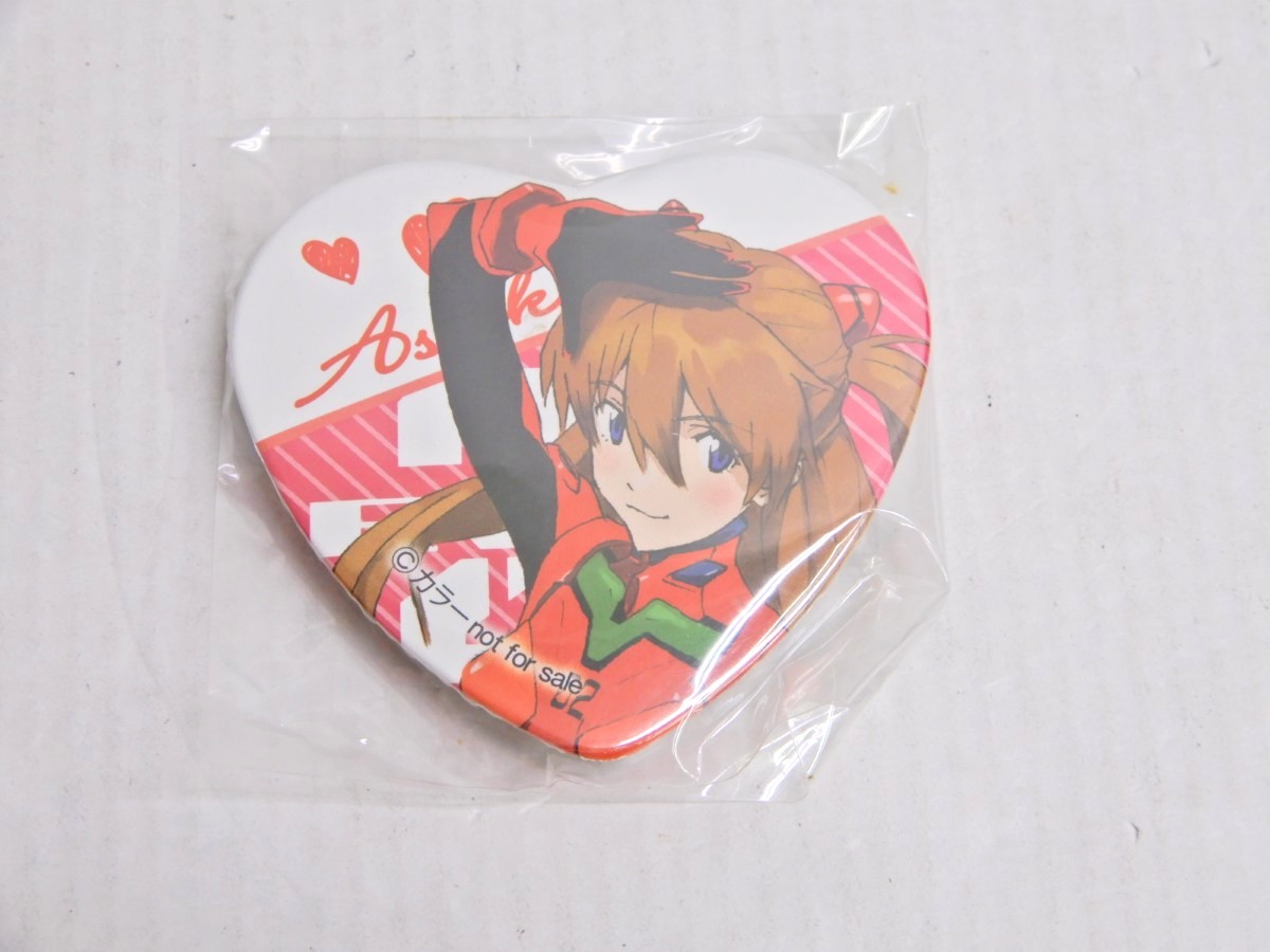新世紀エヴァンゲリオン バレンタイン ハート缶バッジ アスカ 【中古】【美少女フィギュア】 【四日市 併売品】【064-251030-09ZH】