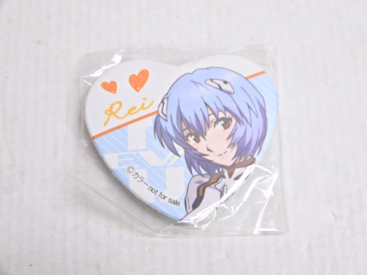 新世紀エヴァンゲリオン バレンタイン ハート缶バッジ レイ 【中古】【美少女フィギュア】 【四日市 併売品】【064-251030-10ZH】
