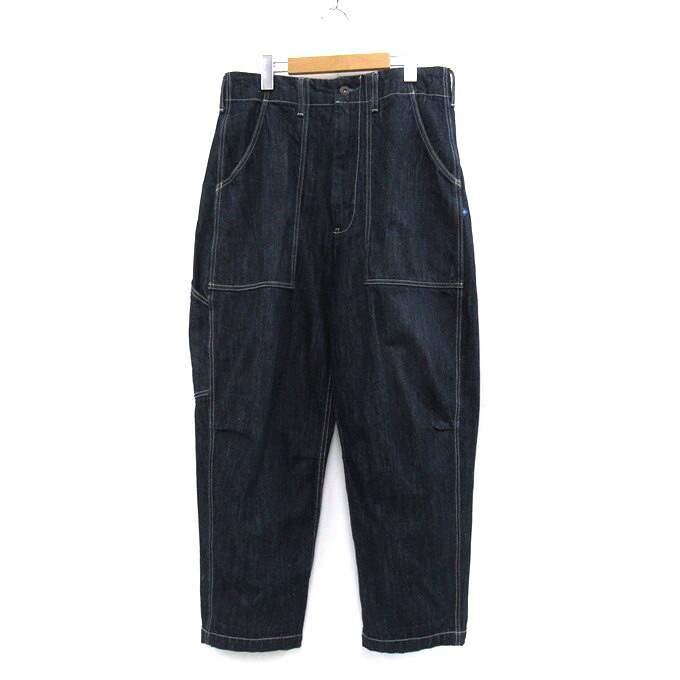 Liberaiders BAKER DENIM SARROUEL PANTS リベレイダース サルエルベイカーパンツ 787012403　インディゴ　サイズ：M 【中古】【126 ストリート】 【四日市 併売品】【126-251104-01SH】