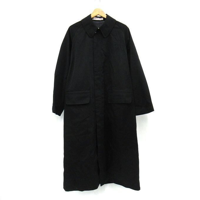 NICENESS（ナイスネス） 21SS RIDE ステンカラーコート NN-C01WLA　ブラック　サイズ：M 【中古】【125 DM】 【四日市 併売品】【125-251114-01SH】