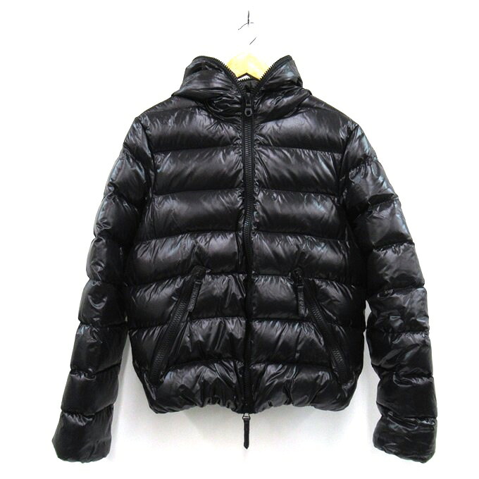 DUVETICA DIONISIO デュベティカ ディオニシオ フーデッド ダウン ジャケット U.2251.00/1035.R　ブラック　サイズ：48（約Mサイズ） 【中古】【122 インポート】 【四日市 併売品】【122-251212-03SH】