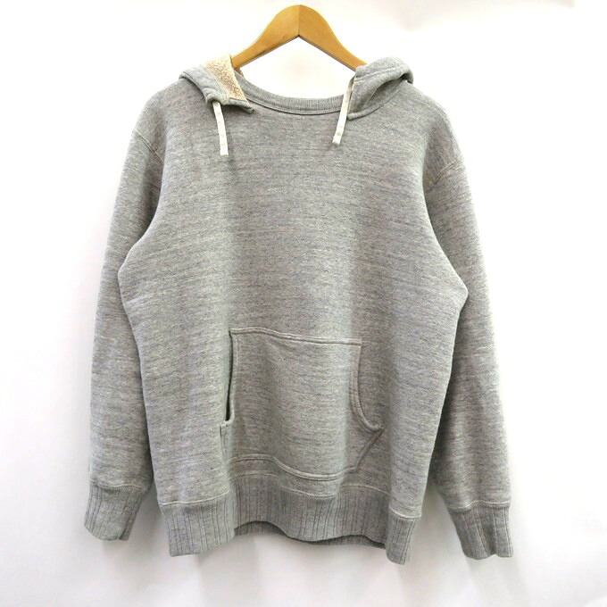 FULLCOUNT After Hood Sweat Shirt Mother Cotton 盛りだくさんかぞえ上げる アフター ボンネット トレーナー お母さん綿織物 / ティーシャツパーカー 3745 薄墨色 大きさ：38【中古】【128 アメカジ】【四日市 併売品】【128-260109-02VH】