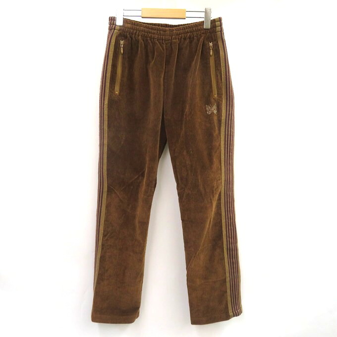 Needles　Narrow Track Pants ニードルス　ナロー トラック パンツ FK381　ブラウン　サイズ：S【中古】【125 DM】【四日市 併売品】【125-260125-01VH】｜フーリエ　店