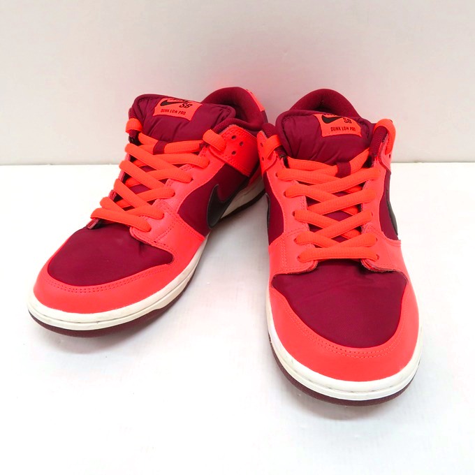 NIKE SB DUNK LOW LASER CRIMSON ナイキ エスビー ダンク 置き目 スニーカー 304292-606 大きさ：27糎【中古】【139 スニーカー】【四日市 併売品】【139-260130-02VH】