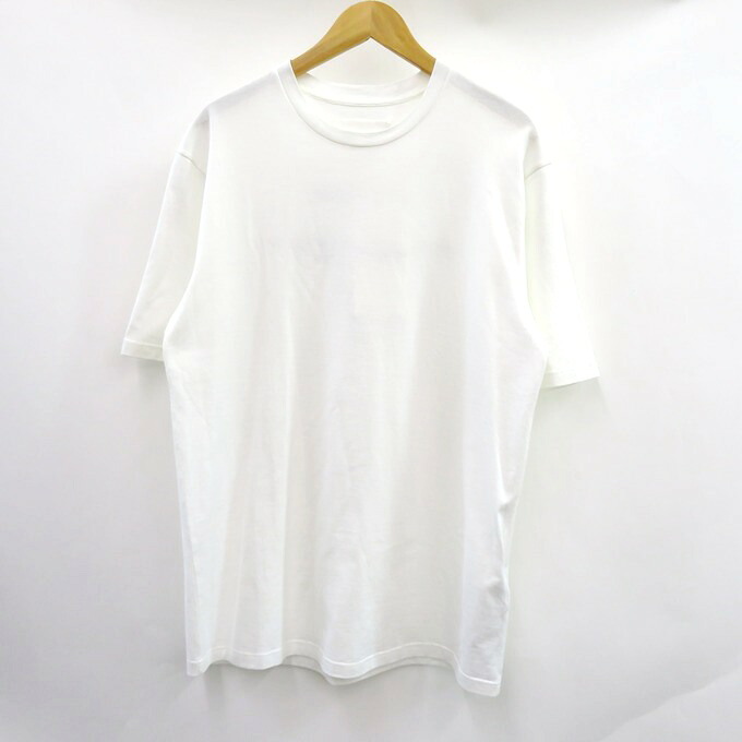 JIL SANDER　S/S TEE ジルサンダー　バックロゴ 半袖 Tシャツ J22GC0189　ホワイト　サイズ：S【中古】【122 インポート】【四日市 併売品】【122-260407-02VH】｜フーリエ　店
