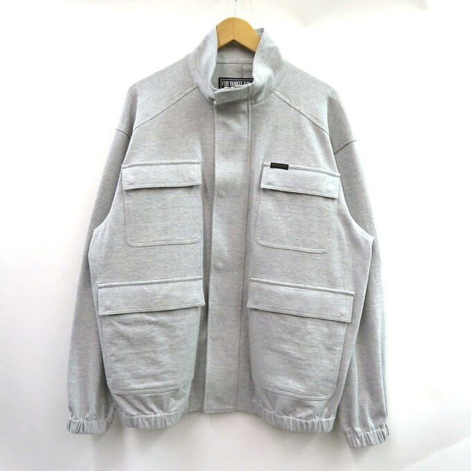 HYSTERIC GLAMOUR（ヒステリックグラマー） 活動の領域上衣 02261CJ02 薄墨色 大きさ：L【中古】【125 DM】【四日市 併売品】【125-260409-04VH】
