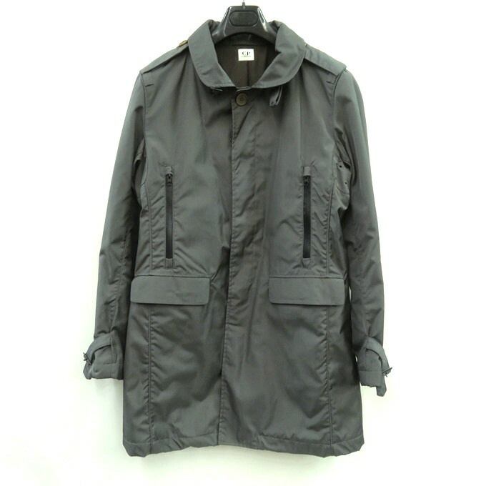 C.P. Company 08AW NYLON COAT シーピーカンパニー ナイロン コート グレー サイズ:48【中古】【122 インポート】【四日市 併売品】【122-260429-03VH】|フーリエ 店