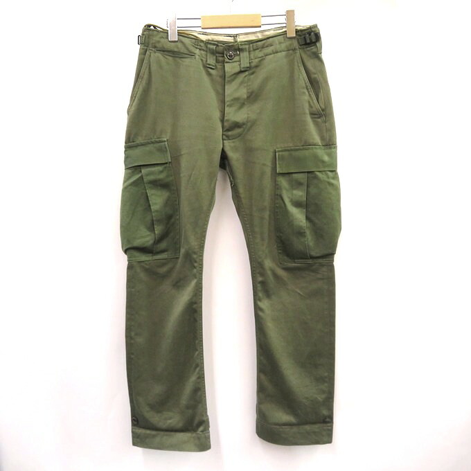 hooperdoo（フーパーデュー） M-51 リメイクカーゴパンツ カーキ 大きさ：34×30【中古】【128 アメカジ】【四日市 併売品】【128-260502-01VH】