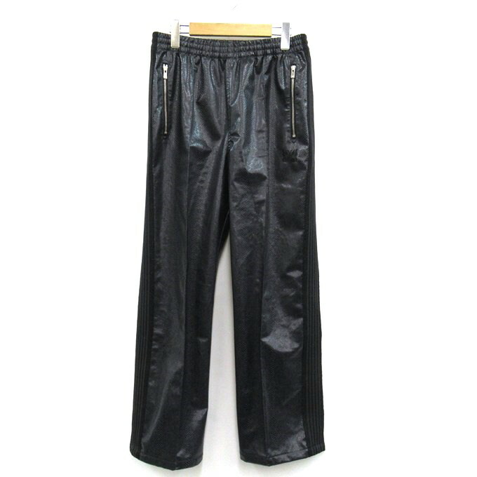 Needles×NUBIAN 24AW Track Pants - Syncetic Leather \