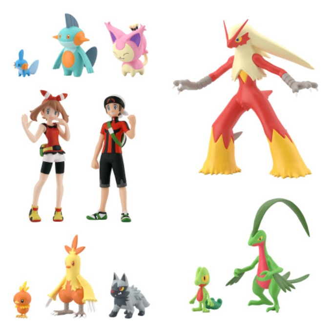 BANDAI/バンダイ ポケモンスケールワールド ホウエン地方 セット 【中古】【フィギュア・ブリスター】 【四日市 併売品】【065-260323-02FH】