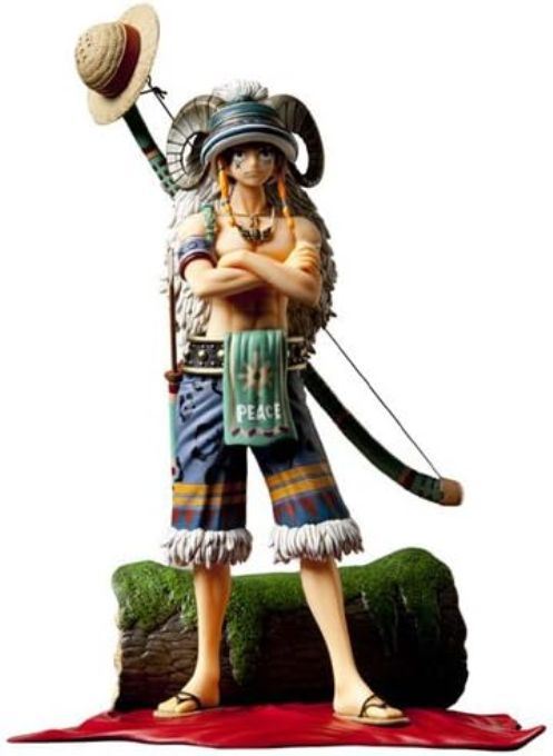 PLEX/プレックス ONEPIECE DOOR PAINTING COLLECTION FIGURE モンキー・D・ルフィ　アニマルVer. 1/7スケール フィギュア 【中古】【ワンピースフィギュア】 【四日市 併売品】【063-260324-05FH】