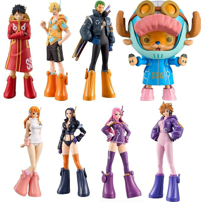 BANPRESTO/バンプレスト ワンピース DXF～THE GRANDLINE SERIES～エッグヘッド ８種セット【中古】【ワンピースフィギュア】【四日市 併売品】【063-260408-09FH】｜フーリエ　店 7,884円