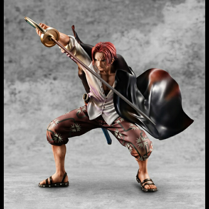 MegaHouse/メガハウス Portrait.Of.Pirates ワンピース "Playback Memories" P.O.P 赤髪のシャンクス【中古】【ワンピースフィギュア】【四日市 併売品】【063-260330-03FH】|フーリエ 店